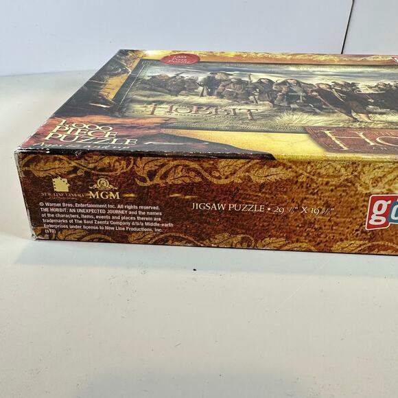Go! Games The Hobbit Unexpected Journey Jigsaw Puzzle 1000 Pieces - Picture 5 of 7
